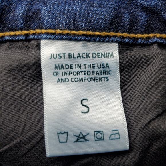 Just Black Womens Cut Off Denim Shorts Size Small - Picture 4 of 5